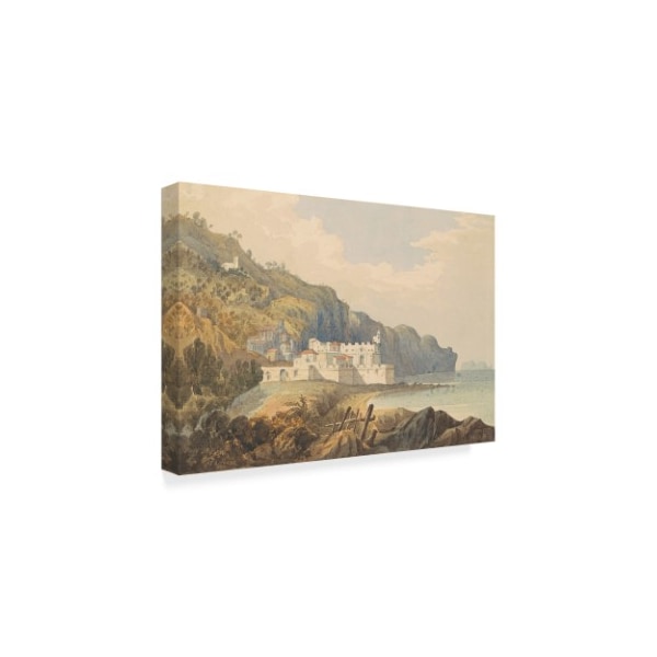 William Brenton Boggs 'Fort St.Lago, Madeira, C.1850' Canvas Art,16x24